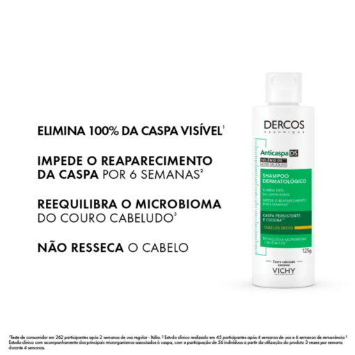 DERCOS SHAMPOO ANTICASPA INTENSIVO DS CABELOS SECOS - Image 5