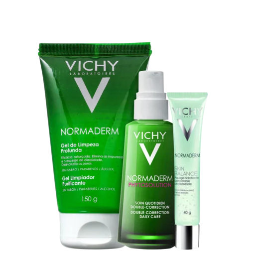 Kit Vichy Normaderm Phytosolution Skin Balance (3 Produtos)