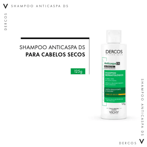 DERCOS SHAMPOO ANTICASPA INTENSIVO DS CABELOS SECOS - Image 4